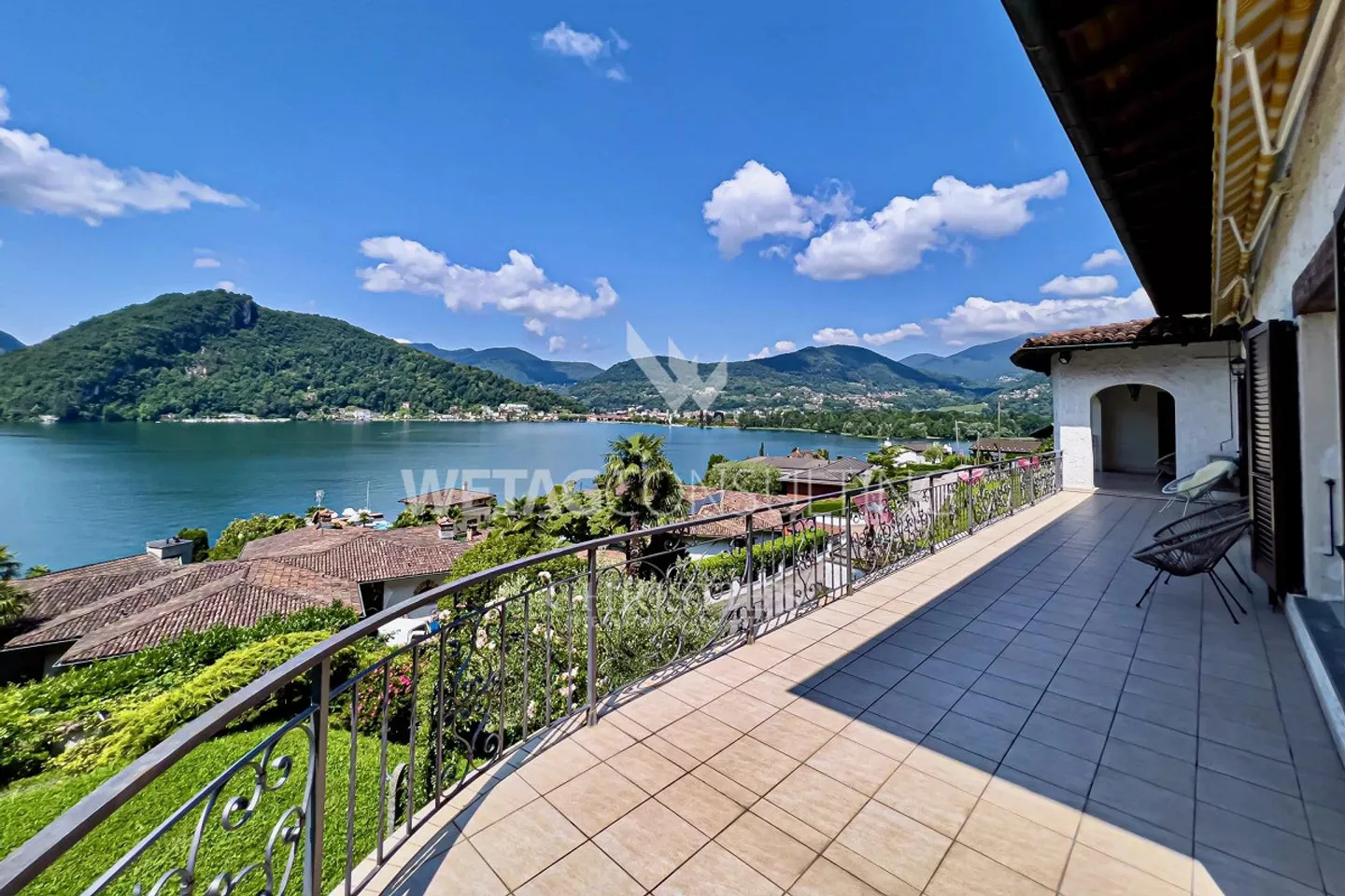 Villa rinomata a Carabietta con piscina e vista sul lago di Lugano - Foto 13 di 13
