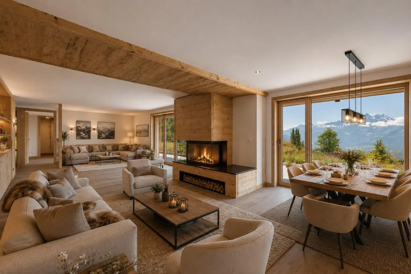 Raro duplex con giardino, ski-in & ski-out, vista sublime! - Foto 2 di 13