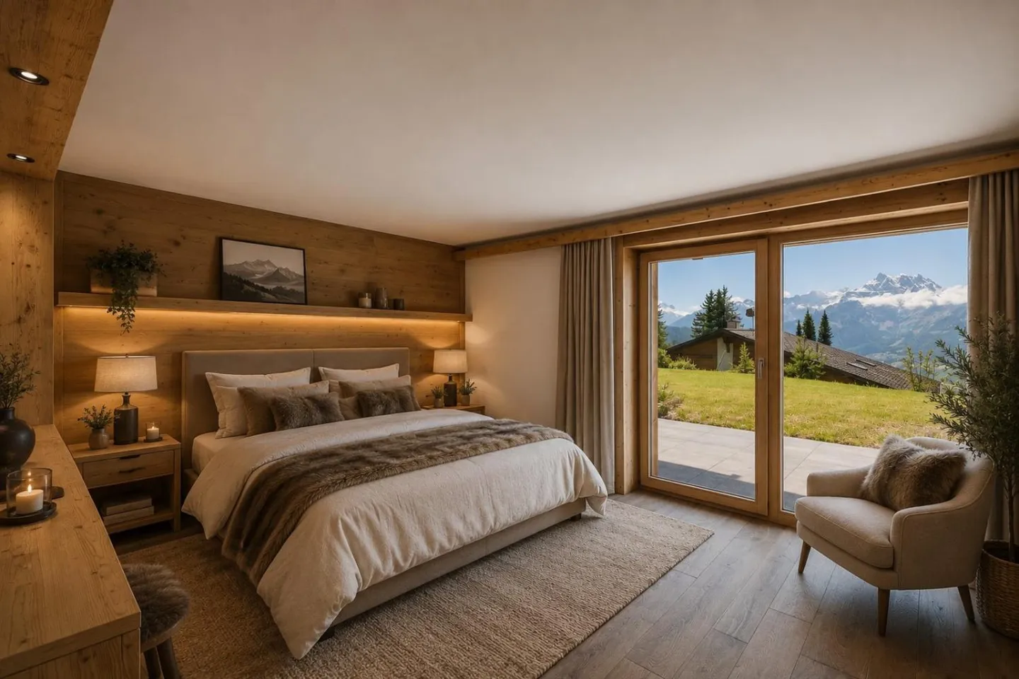 Raro duplex con giardino, ski-in & ski-out, vista sublime! - Foto 3 di 13