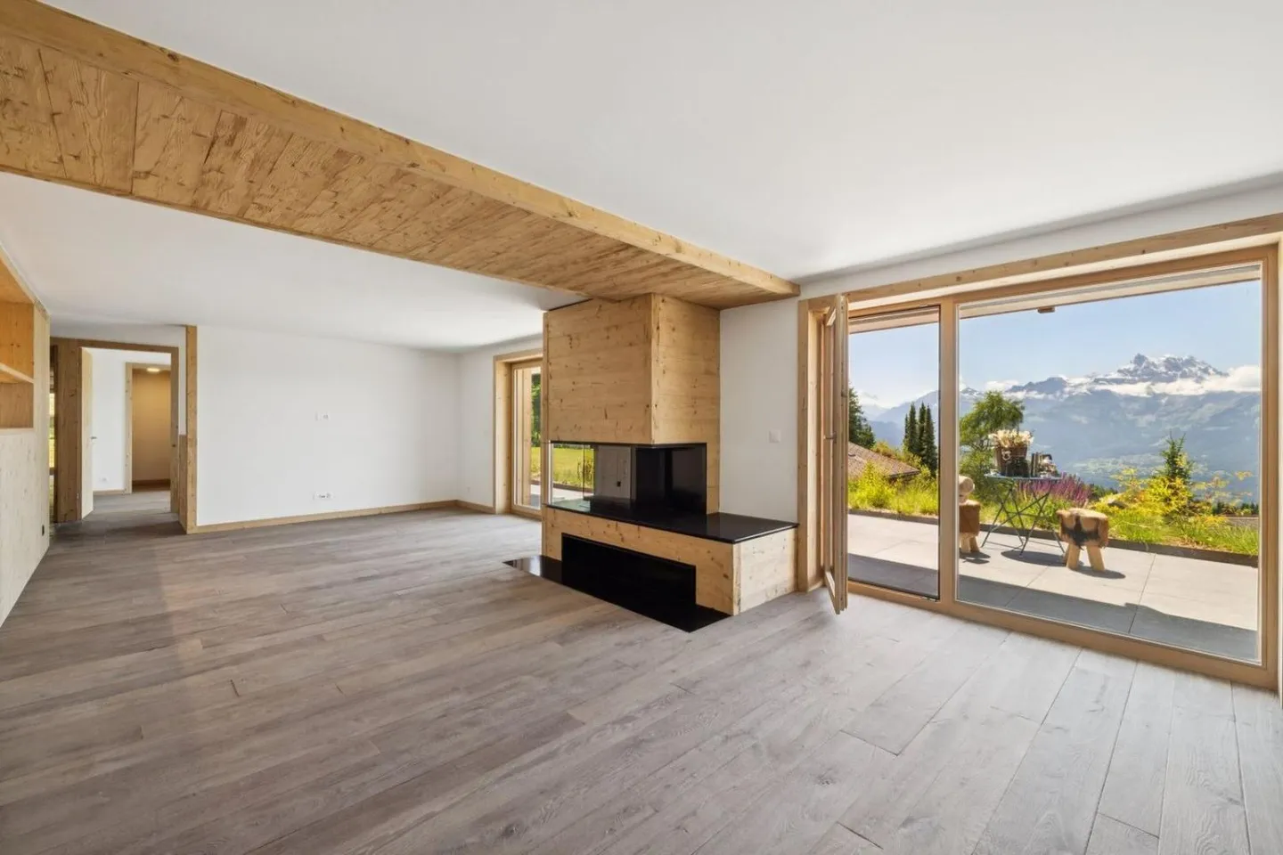 Raro duplex con giardino, ski-in & ski-out, vista sublime! - Foto 12 di 13