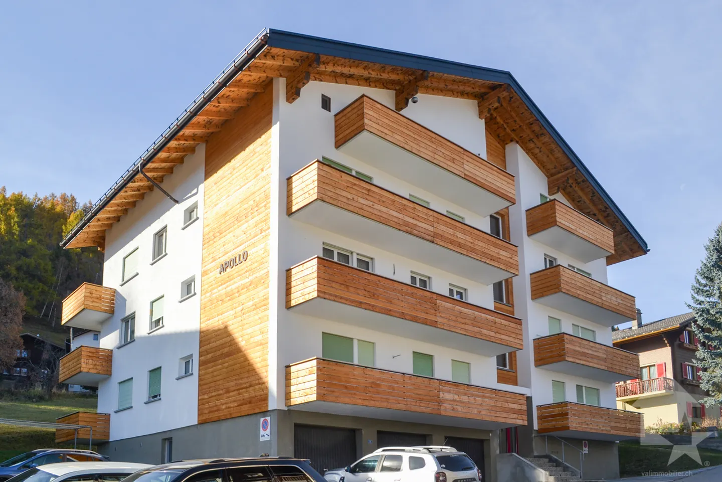 Geräumige 4,5-Zimmer-Wohnung von 108 m2, 2 Balkone mit Blick auf die Alpen - Foto 1 von 22