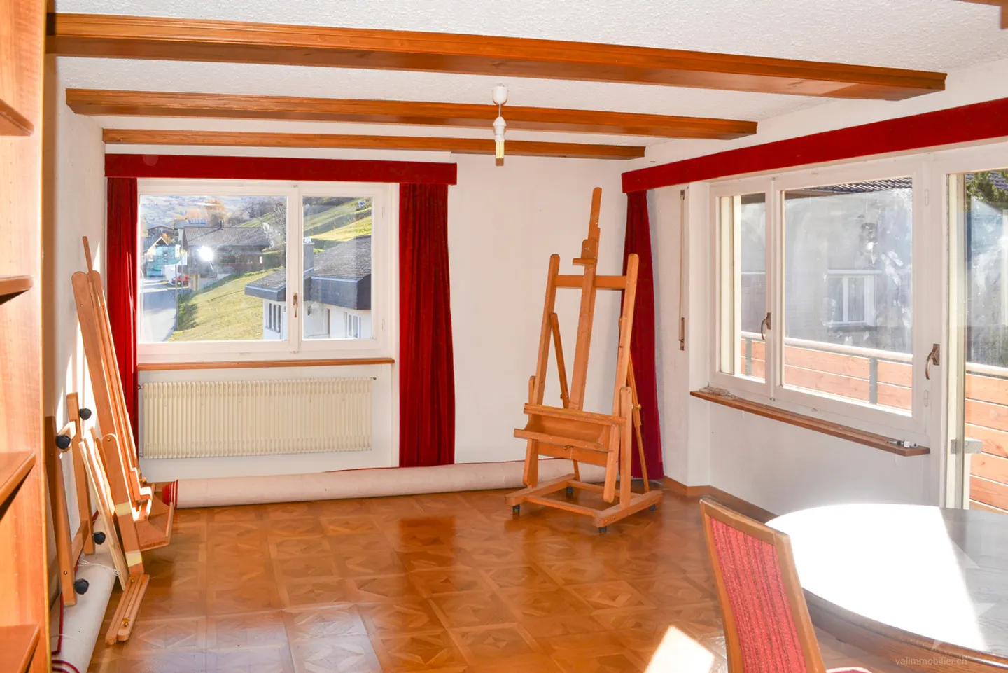 Geräumige 4,5-Zimmer-Wohnung von 108 m2, 2 Balkone mit Blick auf die Alpen - Foto 4 von 22