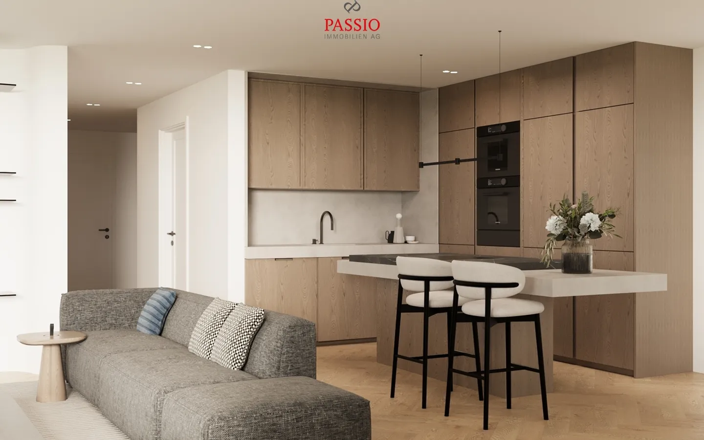 New construction with design options: Modern 6.5-room semi-detached house - Photo 5 of 16