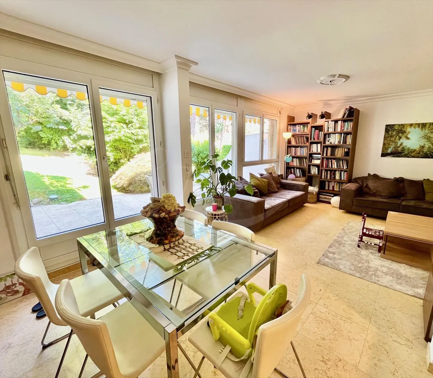 Élégant Duplex 5 pièces dans une résidence sécurisée à Chêne-Bougeries - Photo 4 sur 7