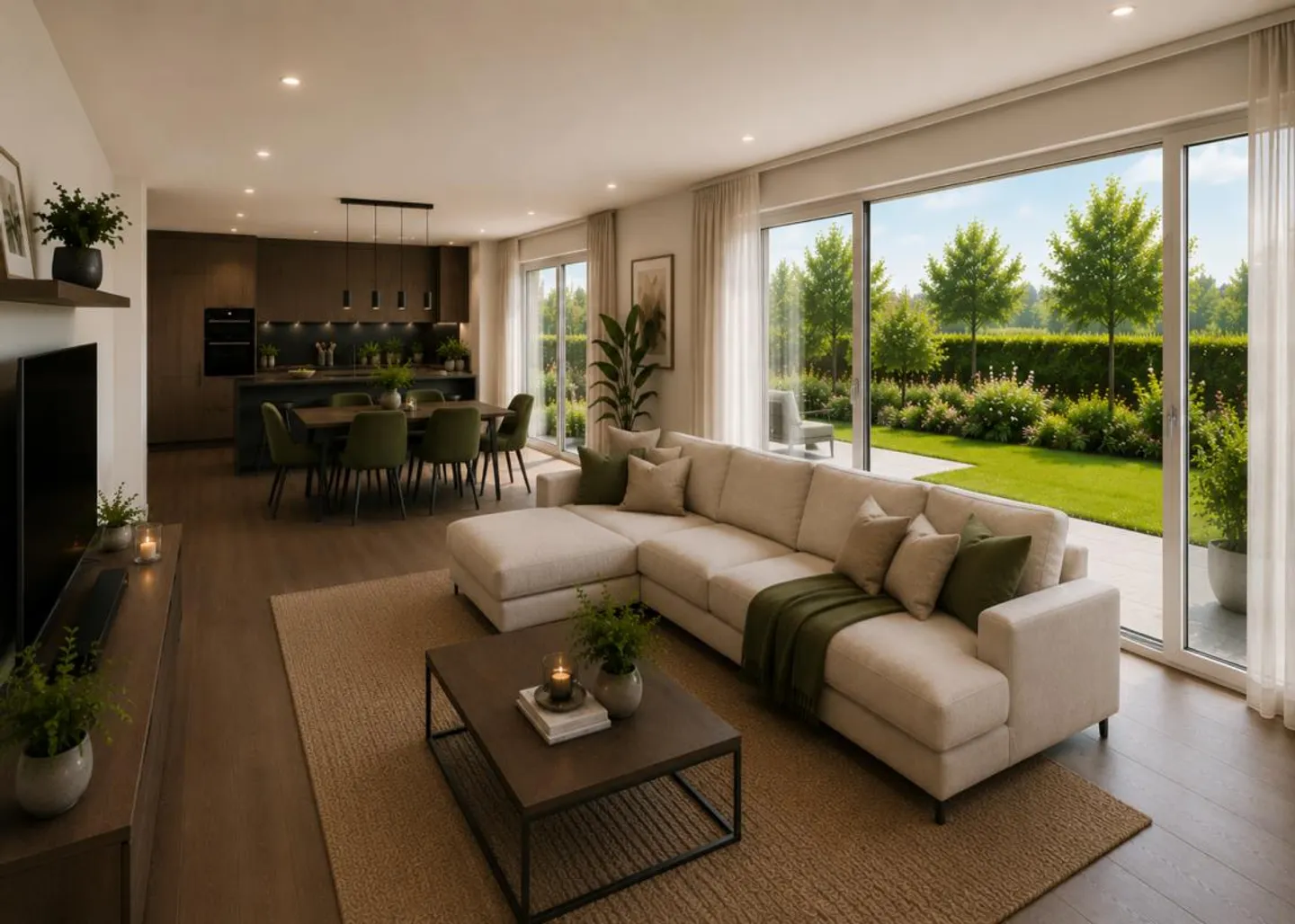 Moderne Erdgeschosswohnung - Foto 4 von 7