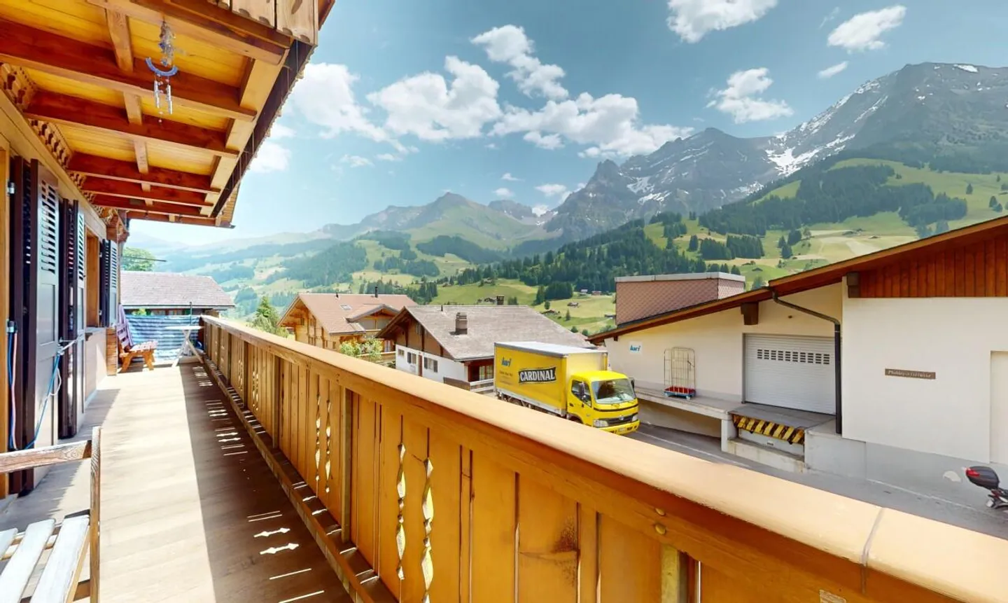 Sunny Chalet Apartment with Mountain Panorama in Central Location - Photo 1 of 13