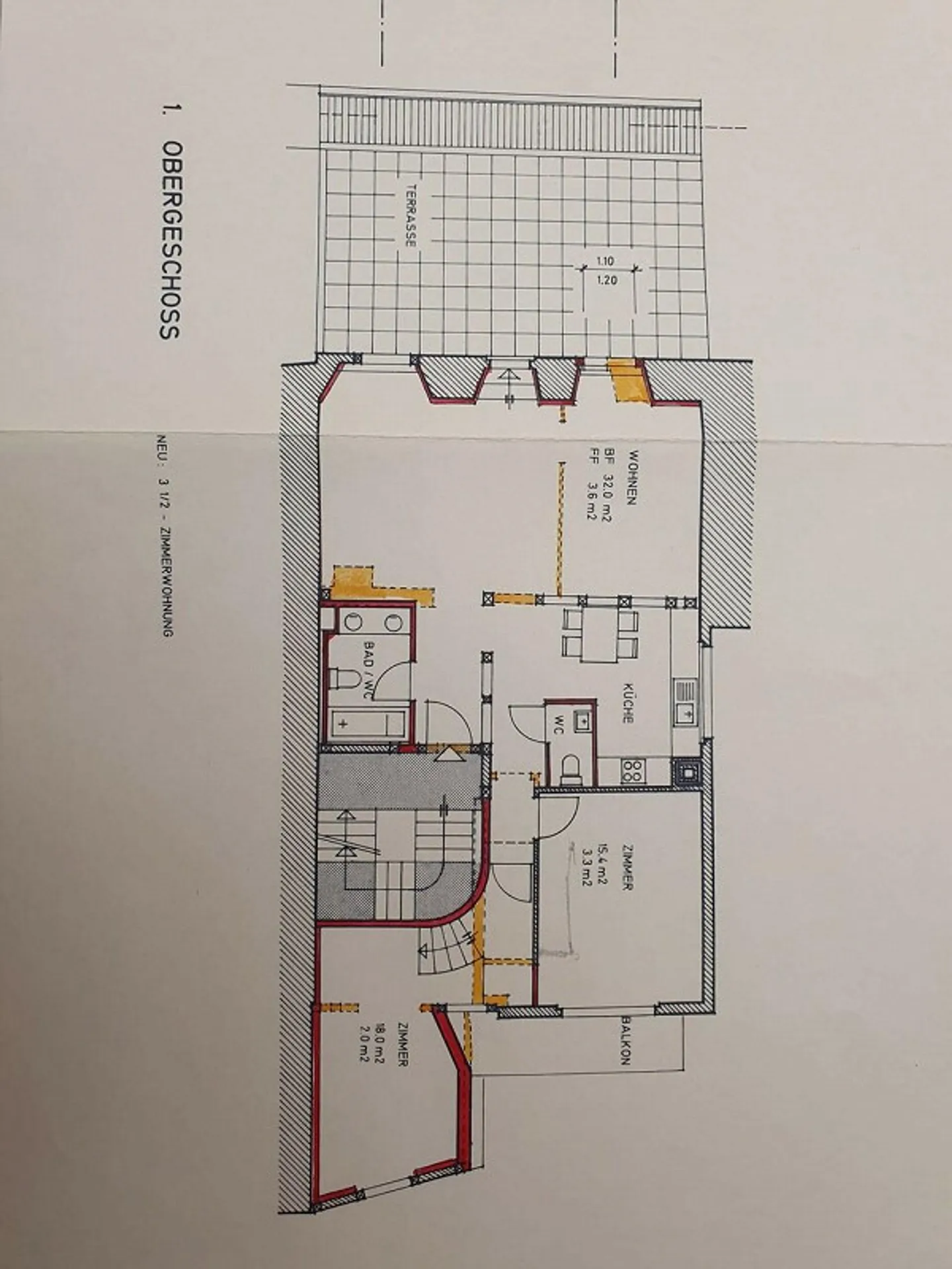 City apartment with large terrace and beautiful view balcony - Photo 9 of 9
