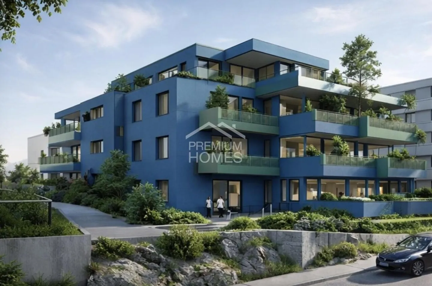 Progetto per il completamento di un nuovo edificio iniziato! - Foto 1 di 7