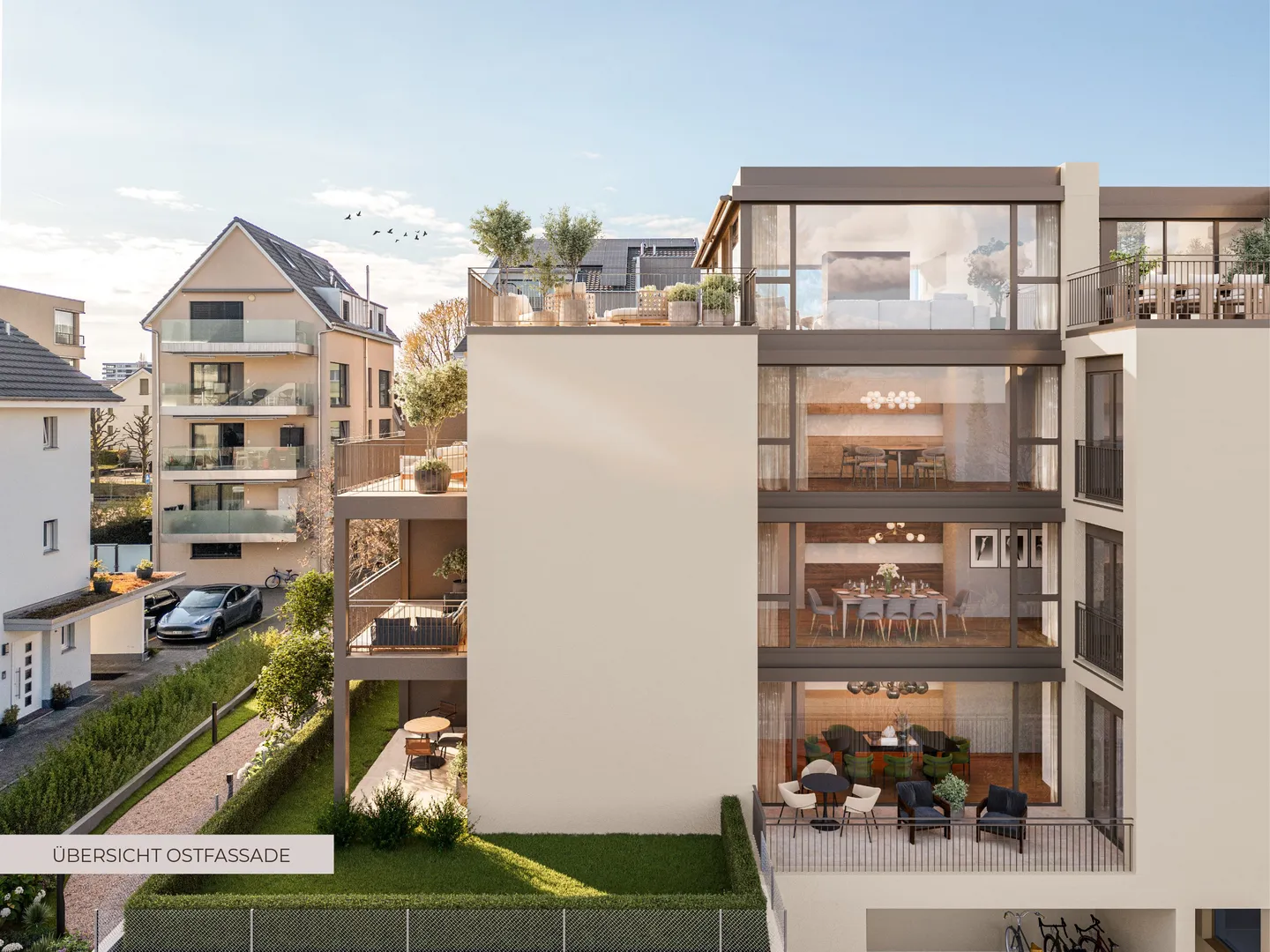 Stilvolle 3.5-Zimmer-Wohnung mit Weitblick - Foto 6 von 8