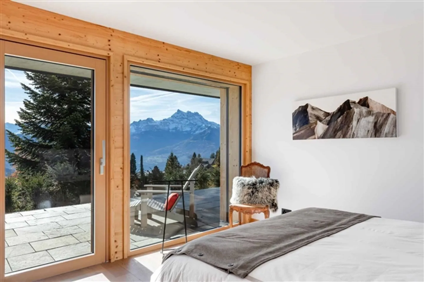 «Außergewöhnliches Chalet mit privatem Aufzug und atemberaubender Aussicht» - Foto 9 von 13