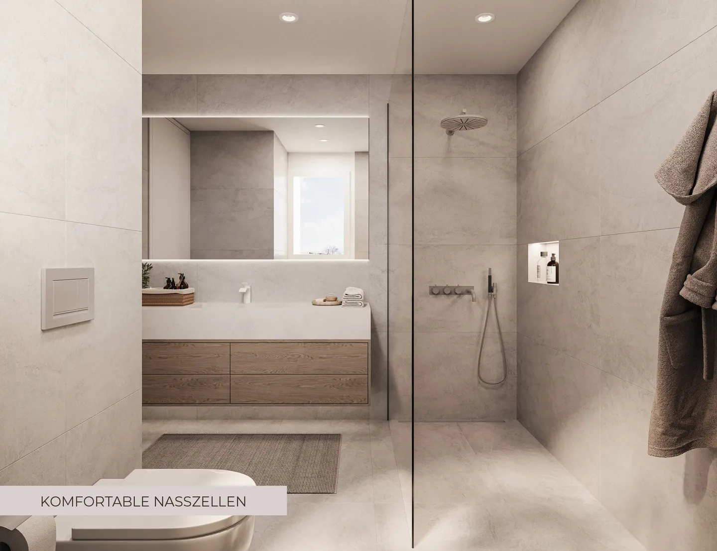 Urban living comfort redefined – 4.5 rooms with south-facing balcony and elegant room concept - Photo 4 of 8