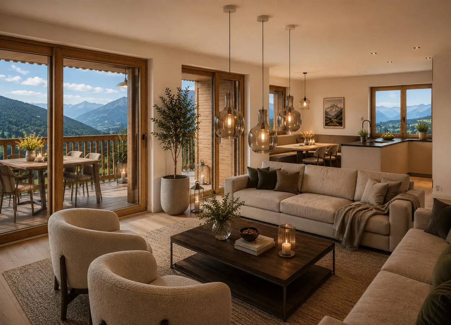 6.5 Zimmer Panoramawohnung als ZWEITWOHNSITZ - Photo 1 sur 11