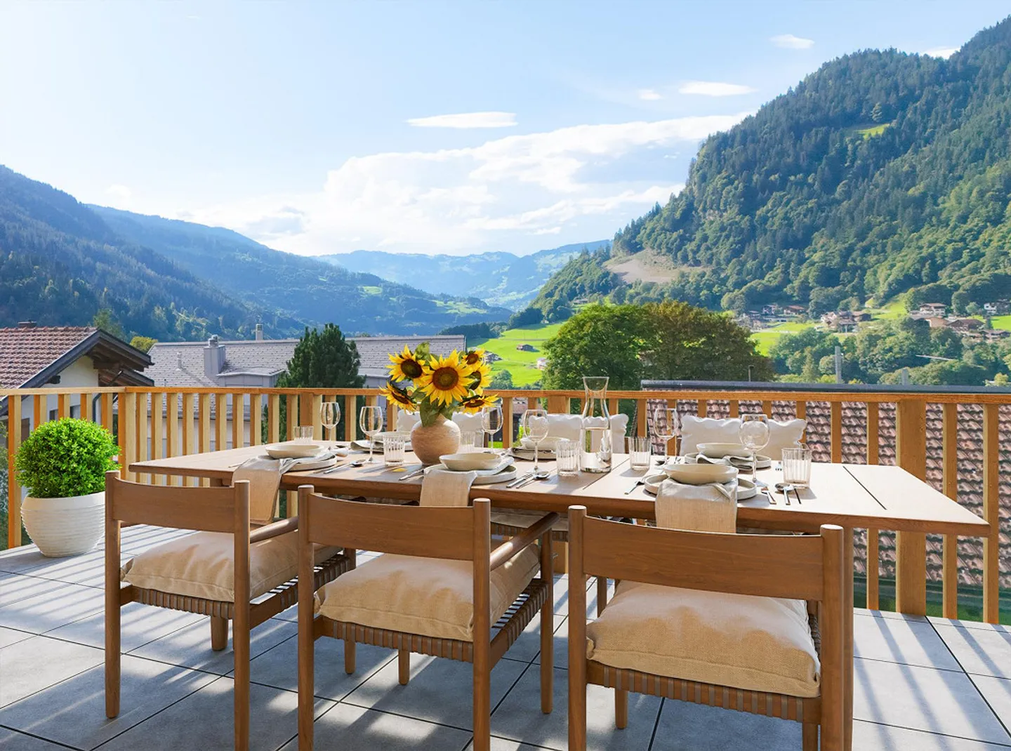 6.5 Zimmer Panoramawohnung als ZWEITWOHNSITZ - Photo 3 sur 11