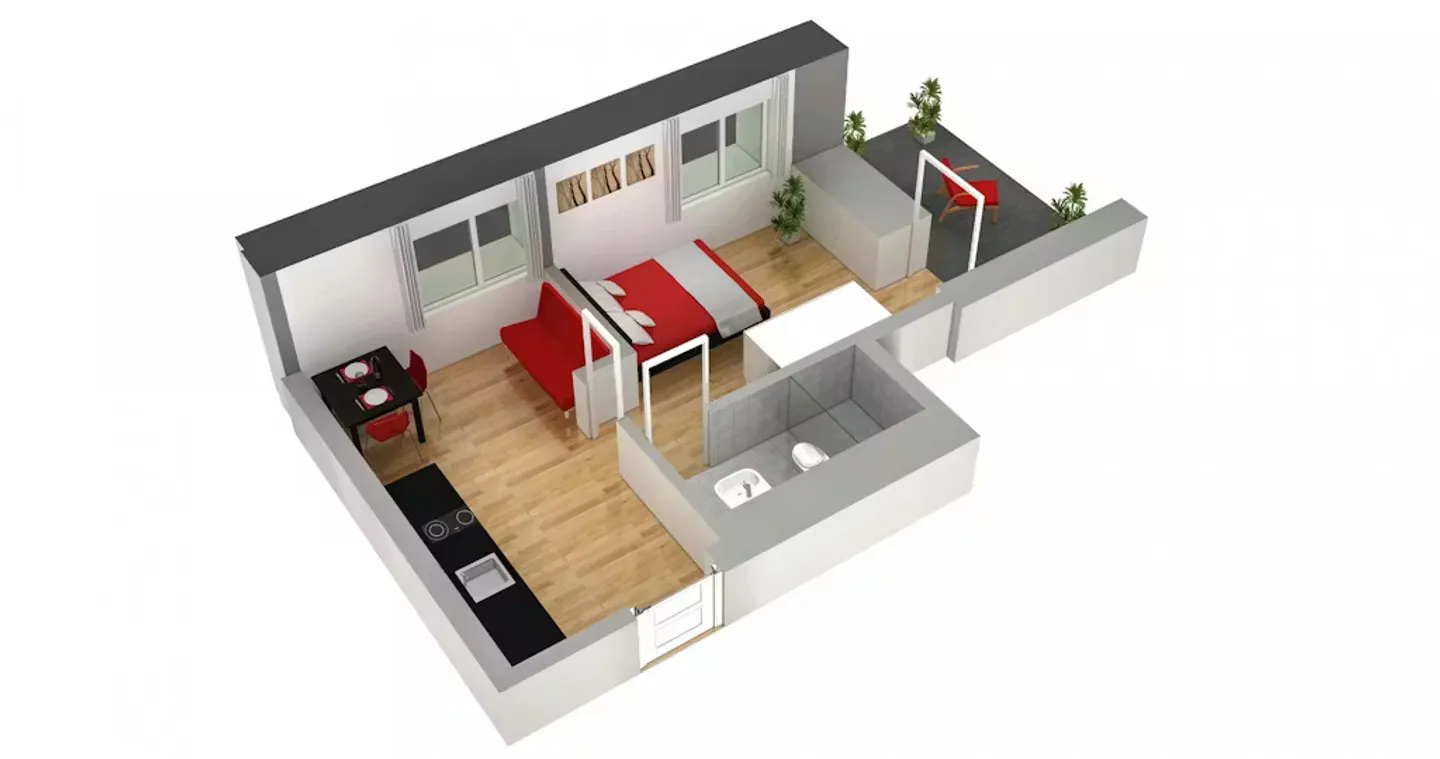 Appartement à louer - Photo 10 sur 10