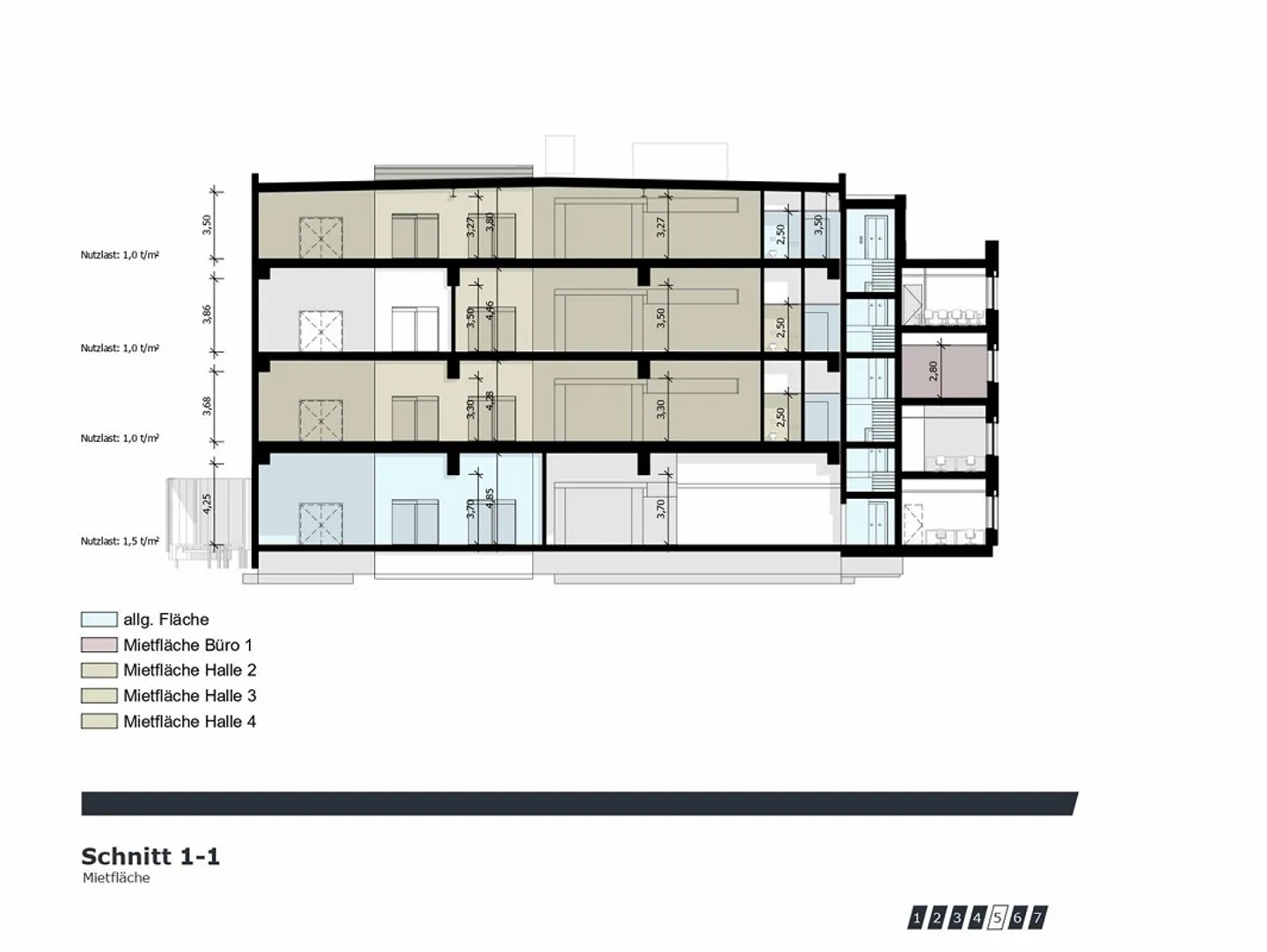 Prima locazione, superfici in affitto da 500m² a 4'000m² - Foto 11 di 15