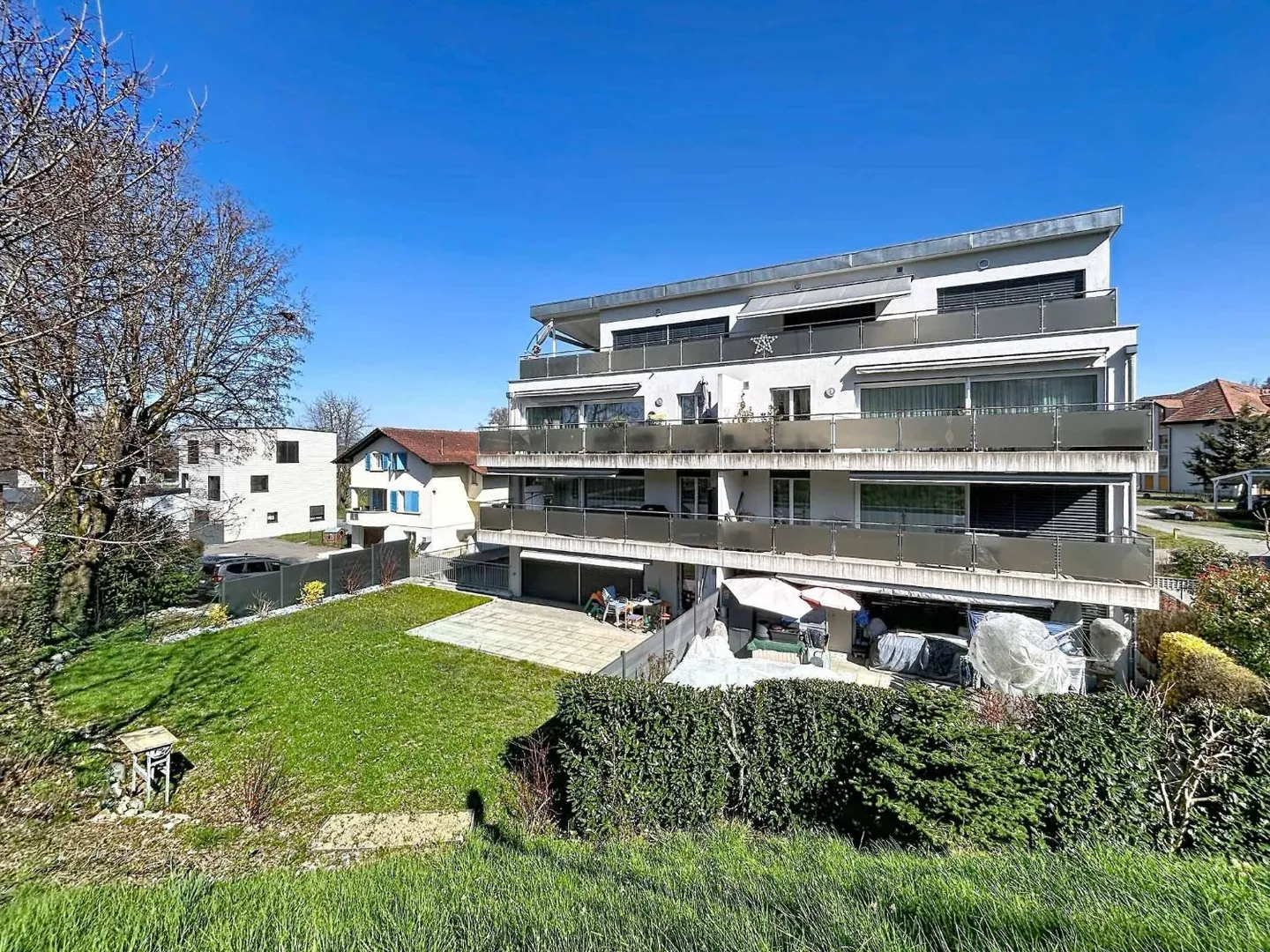 Appartement avec 4.5 pièces dans une nouvelle PPE, confort et qualité de vie à Cousset - Photo 10 sur 11