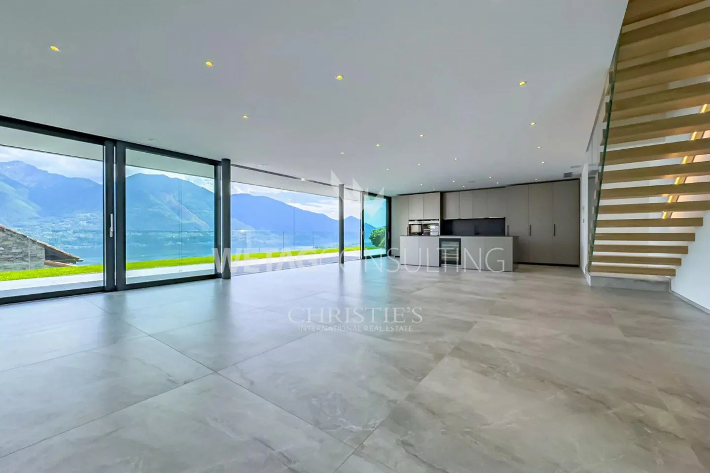 Minusio: Villa moderna di nuova costruzione con vista spettacolare sul lago & ... - Foto 3 di 13
