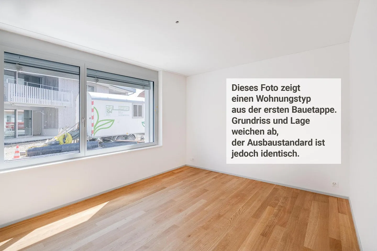 3.5 Room Apartment in Worben - Photo 1 of 3