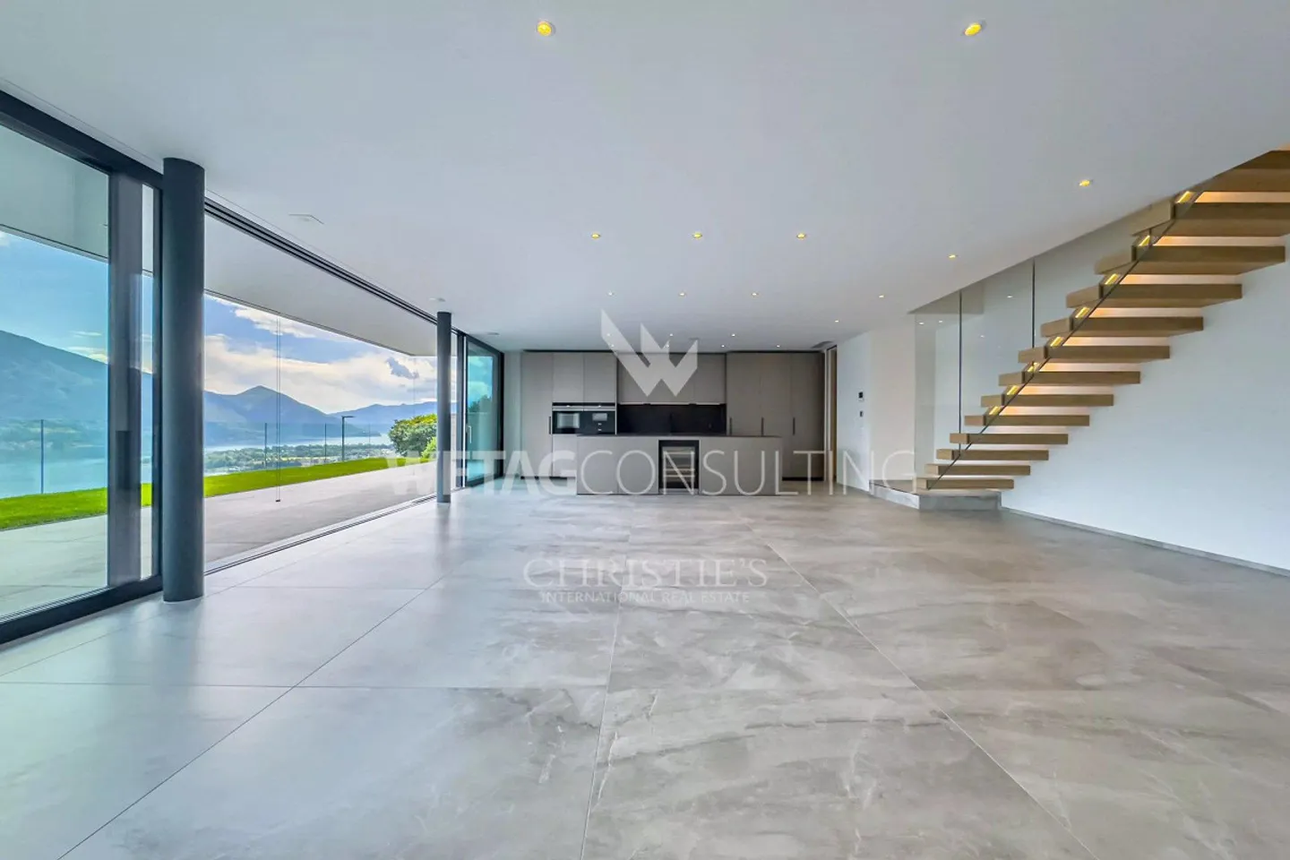 Minusio: Villa moderna di nuova costruzione con vista spettacolare sul lago & ... - Foto 9 di 13
