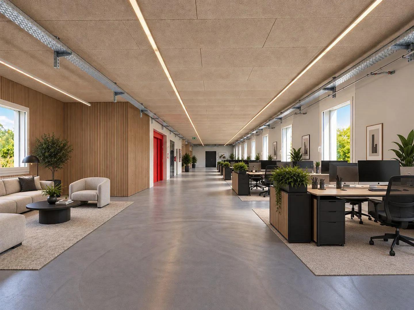 Moderne Bürofläche in Herznach - Foto 1 von 8