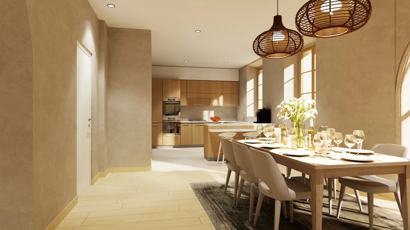 Ultimo appartamento di 4,5 stanze e 1 locale in vendita in un fienile completamente ristrutturato! - Foto 5 di 7