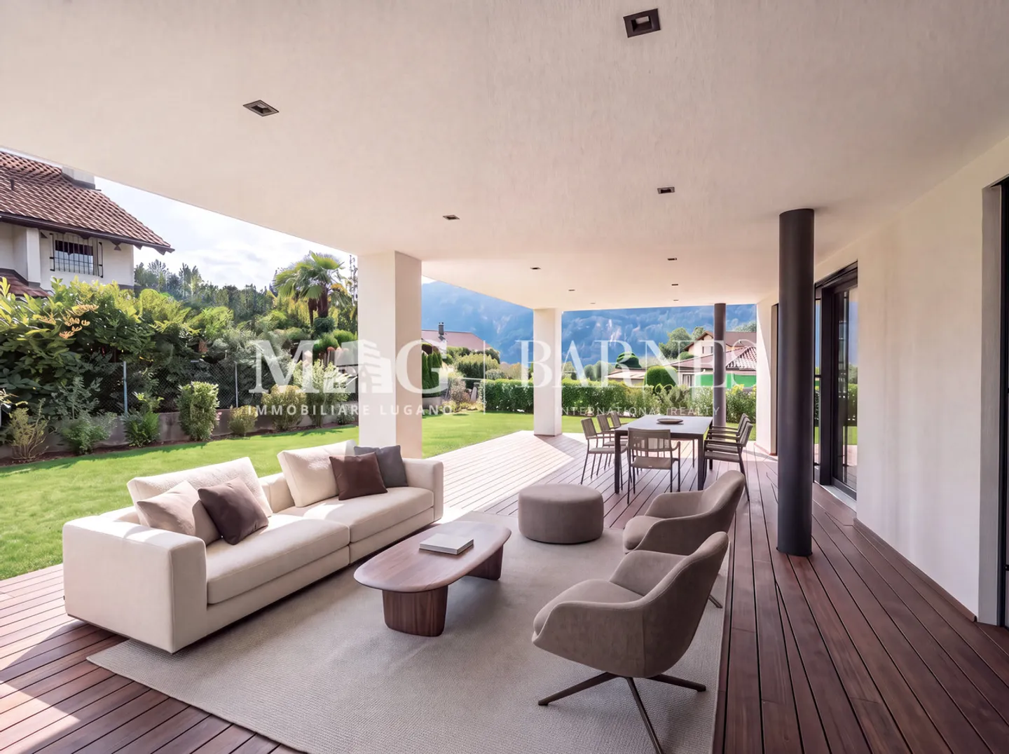 Gentilino, Collina d’Oro: Neue 5.5-Zimmer-Wohnung mit Garten - Foto 3 von 8