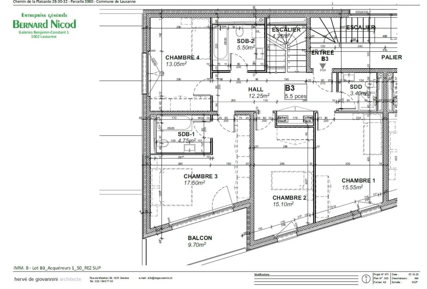 Résidence neuve à Chailly ! Duplex de 5.5 pièces avec balcon plein sud - Photo 7 sur 8