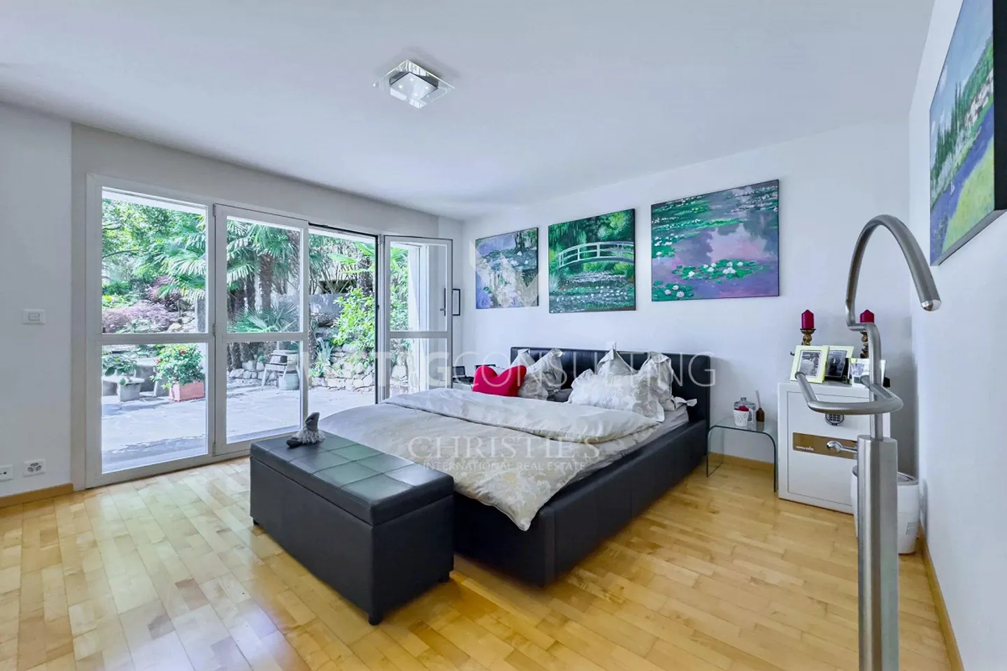 Lugano-Agno: Villa elegante con piscina a sfioro panoramica, sauna e altro... - Foto 5 di 13