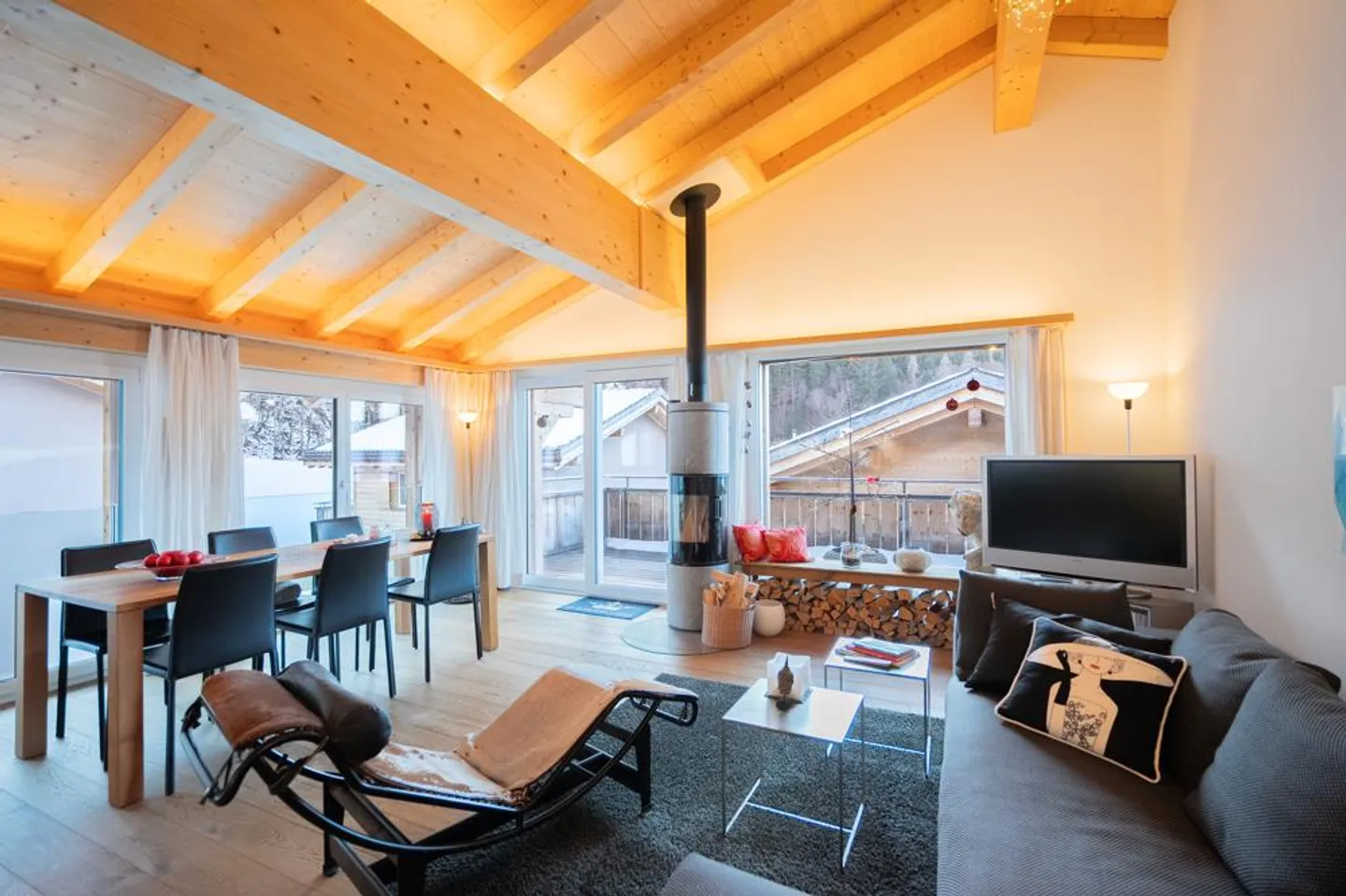 Charmante Dachwohnung in Klosters - Foto 1 von 9