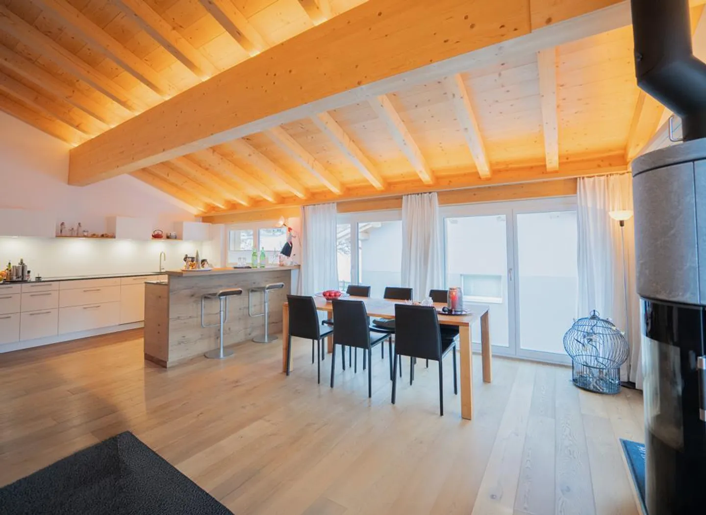 Charmante Dachwohnung in Klosters - Foto 3 von 9