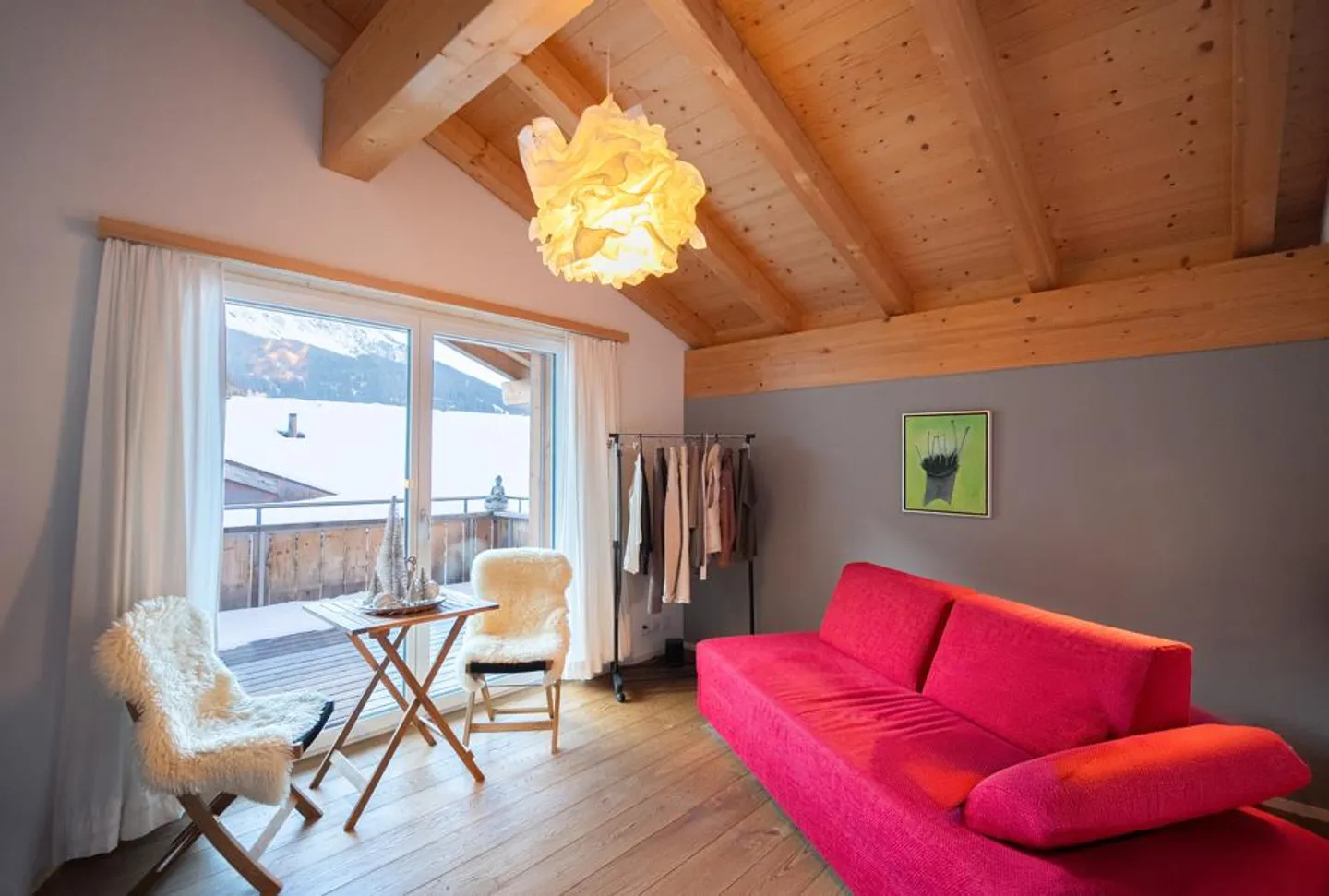 Charmante Dachwohnung in Klosters - Foto 8 von 9