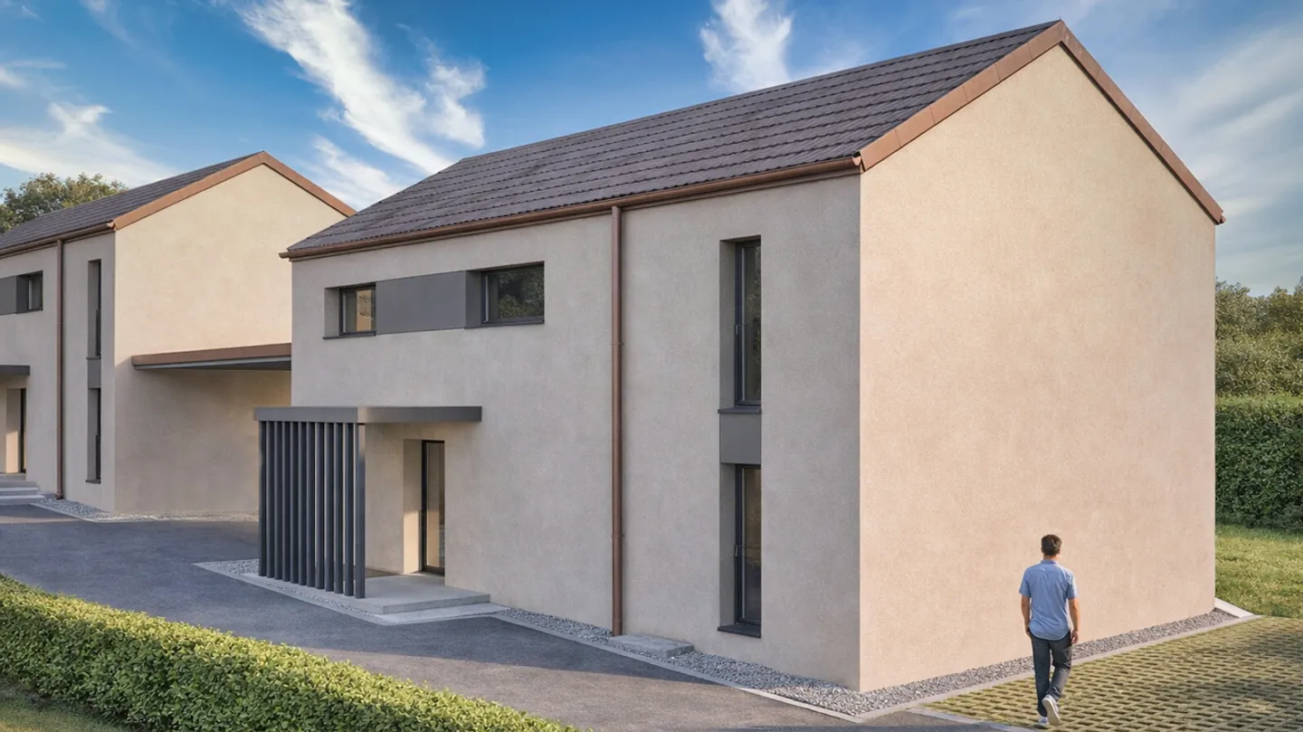 Neue Familienhäuser in Vesin - Foto 4 von 9