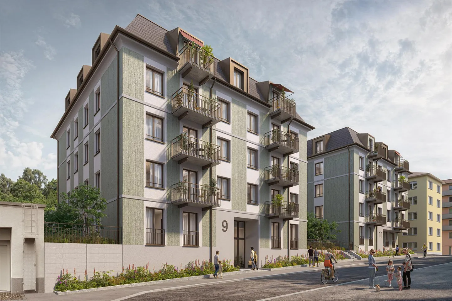 1.5 - 4.5 Zimmerwohnungen Neubau - Foto 1 von 2