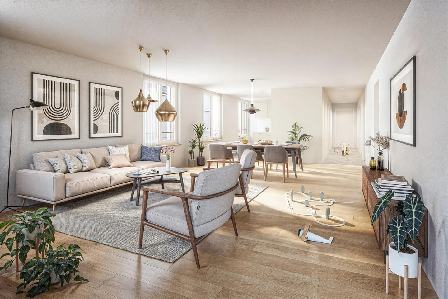1.5 - 4.5 Zimmerwohnungen Neubau - Foto 2 von 2