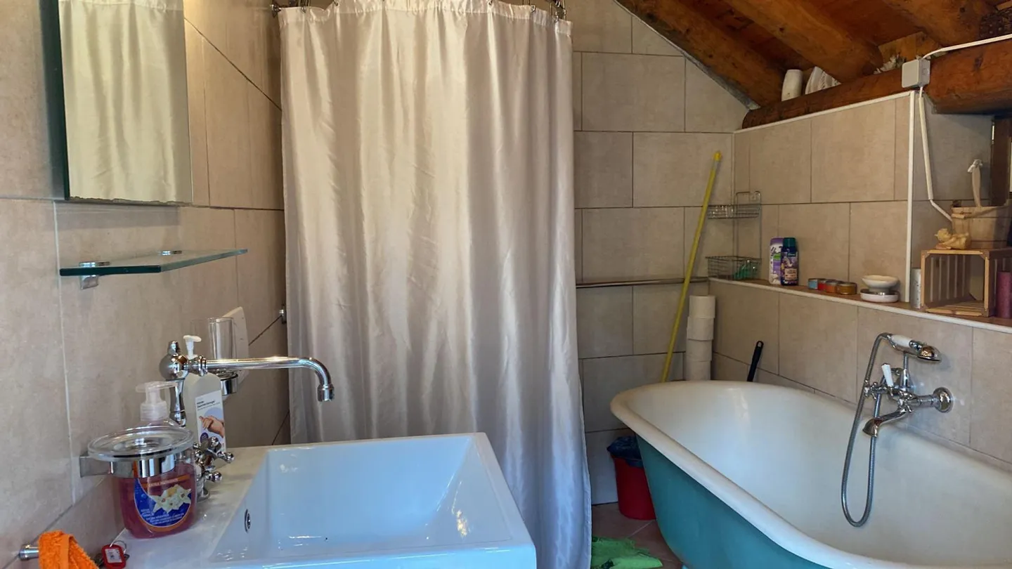 Rustico 5 1/2 locali con giardino, molto tranquilla con bella vista - Foto 10 di 20