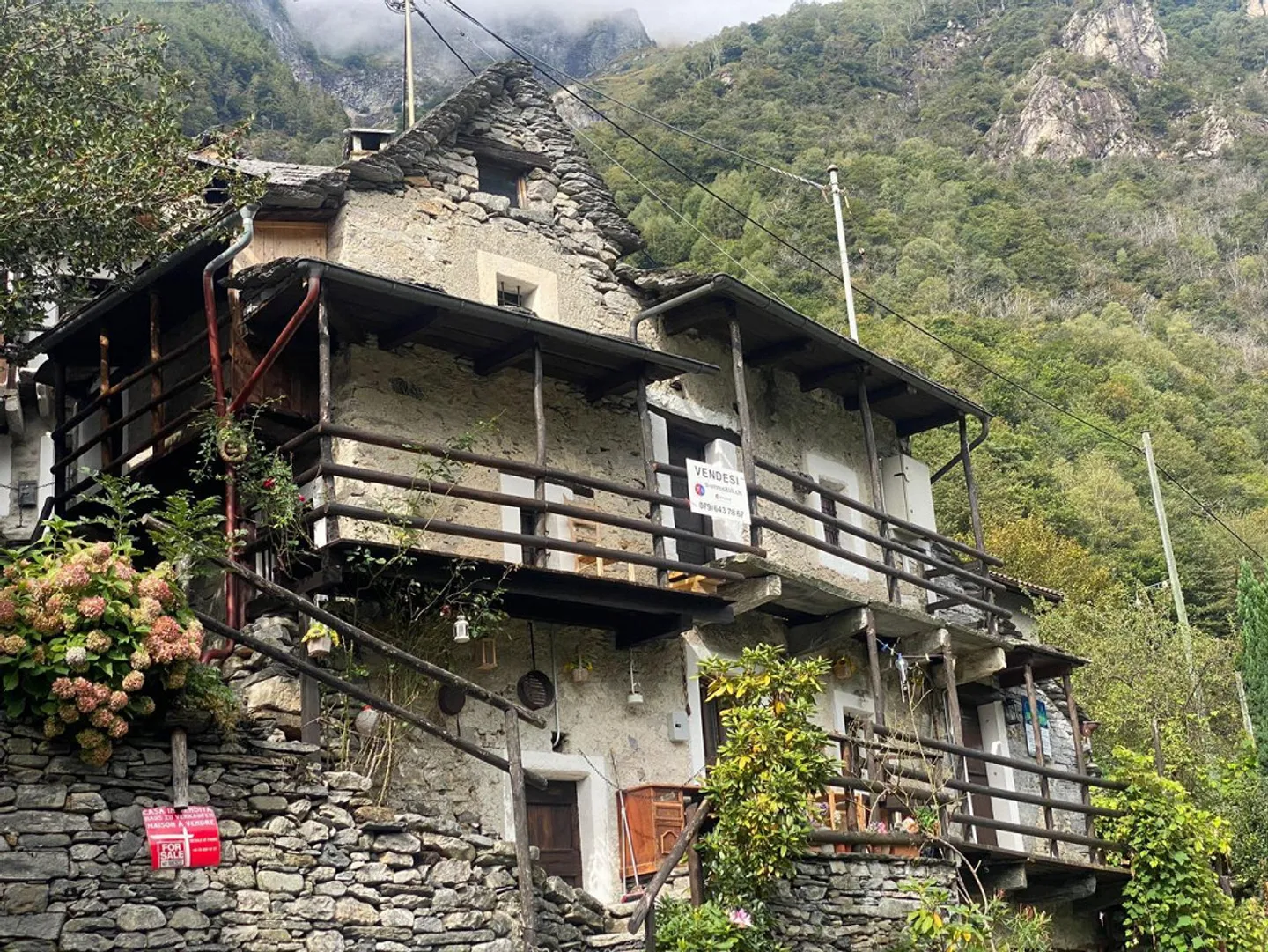 Rustico 5 1/2 locali con giardino, molto tranquilla con bella vista - Foto 1 di 20