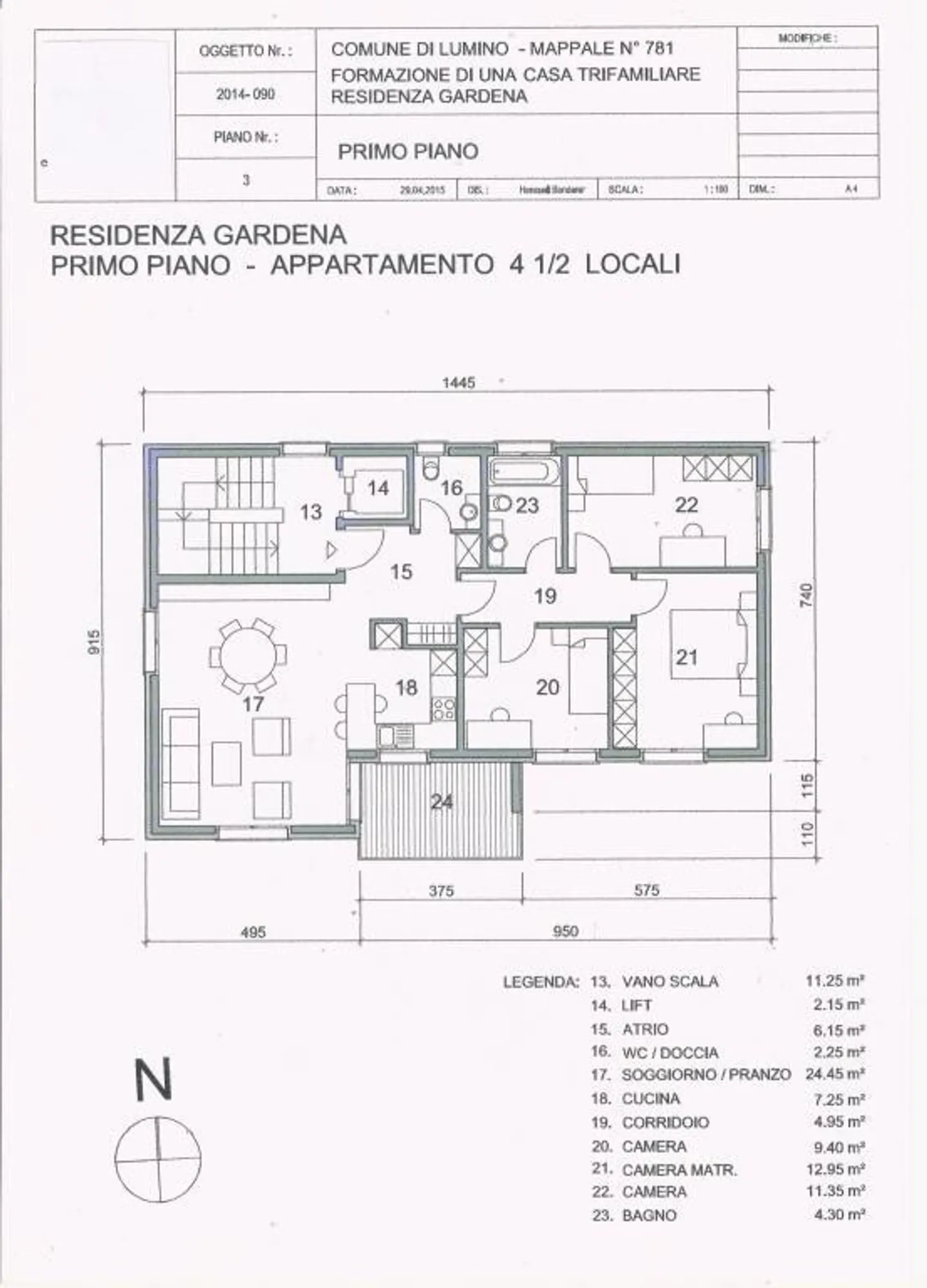 4 1/2-Zimmer Neubau Gartenwohnung in 3-Familien-Haus - Foto 11 von 13