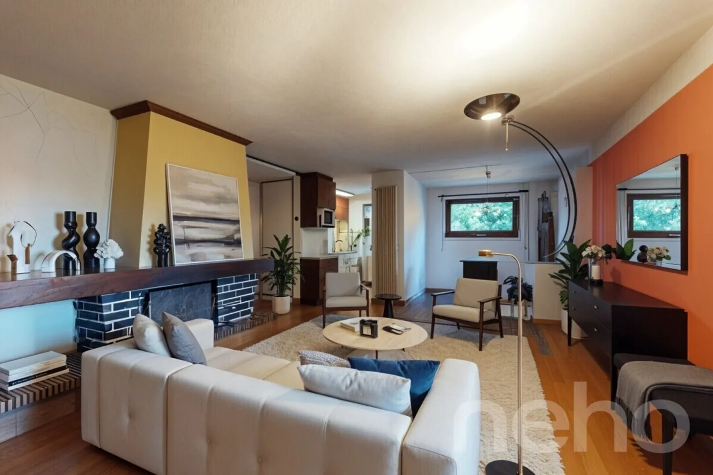 Superb 4.5-room apartment with garden, mountain view and garage - Photo 5 of 12