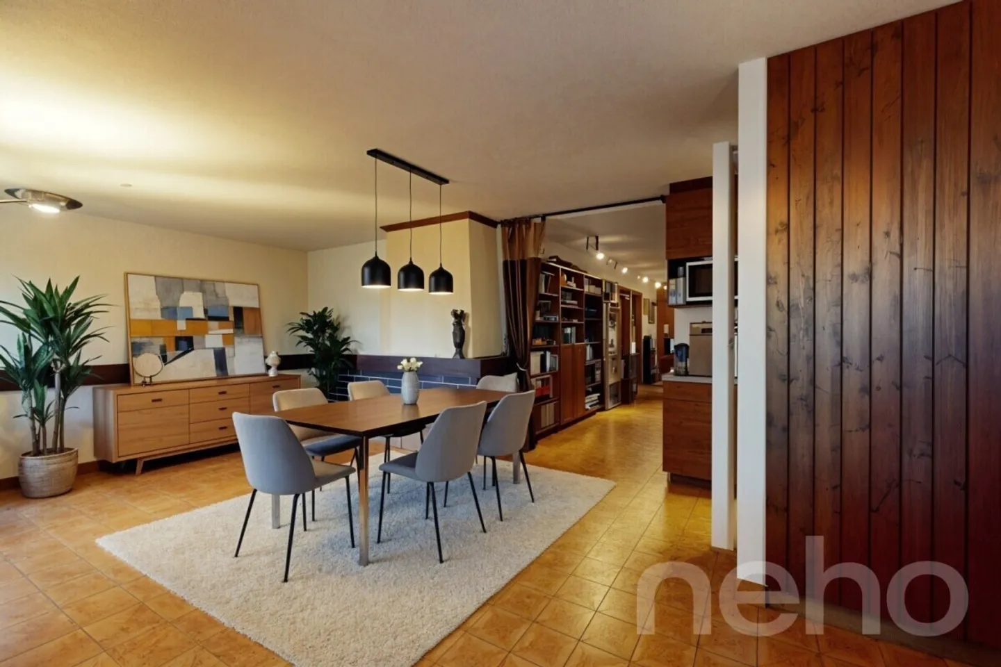 Superb 4.5-room apartment with garden, mountain view and garage - Photo 8 of 12