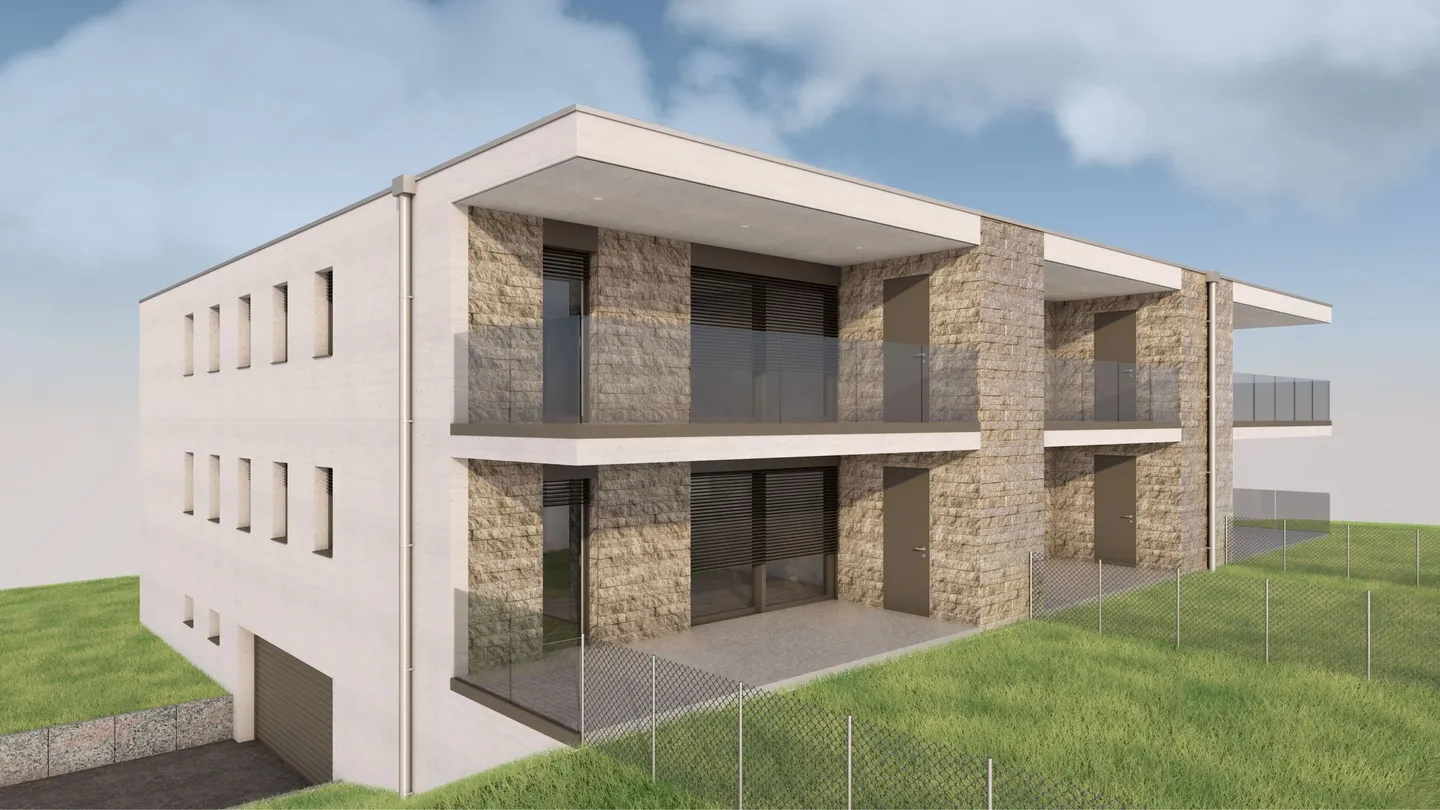 Modernes Apartment mit Terrasse - Foto 3 von 6