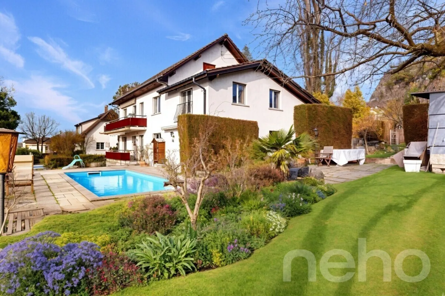 Appartement avec jardin privé et piscine dans une copropriété - Photo 1 sur 12