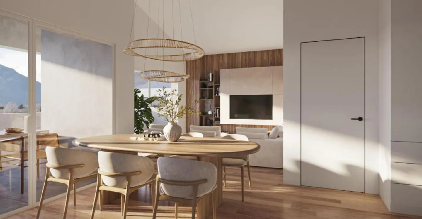 Attico di 3.5 locali - Residenza "La Grappe d'Or" - Foto 3 di 6