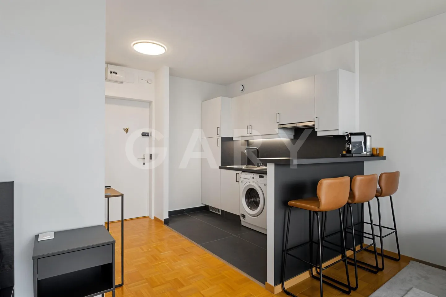 Rare penthouse studio, unobstructed view and absolute calm in the heart of Geneva - Photo 4 of 12