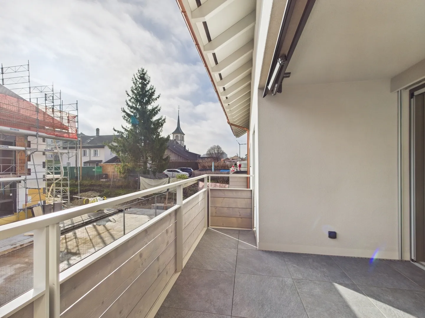 Charmante 2,5-Zimmer-Wohnung in Léchelles - Foto 7 von 8