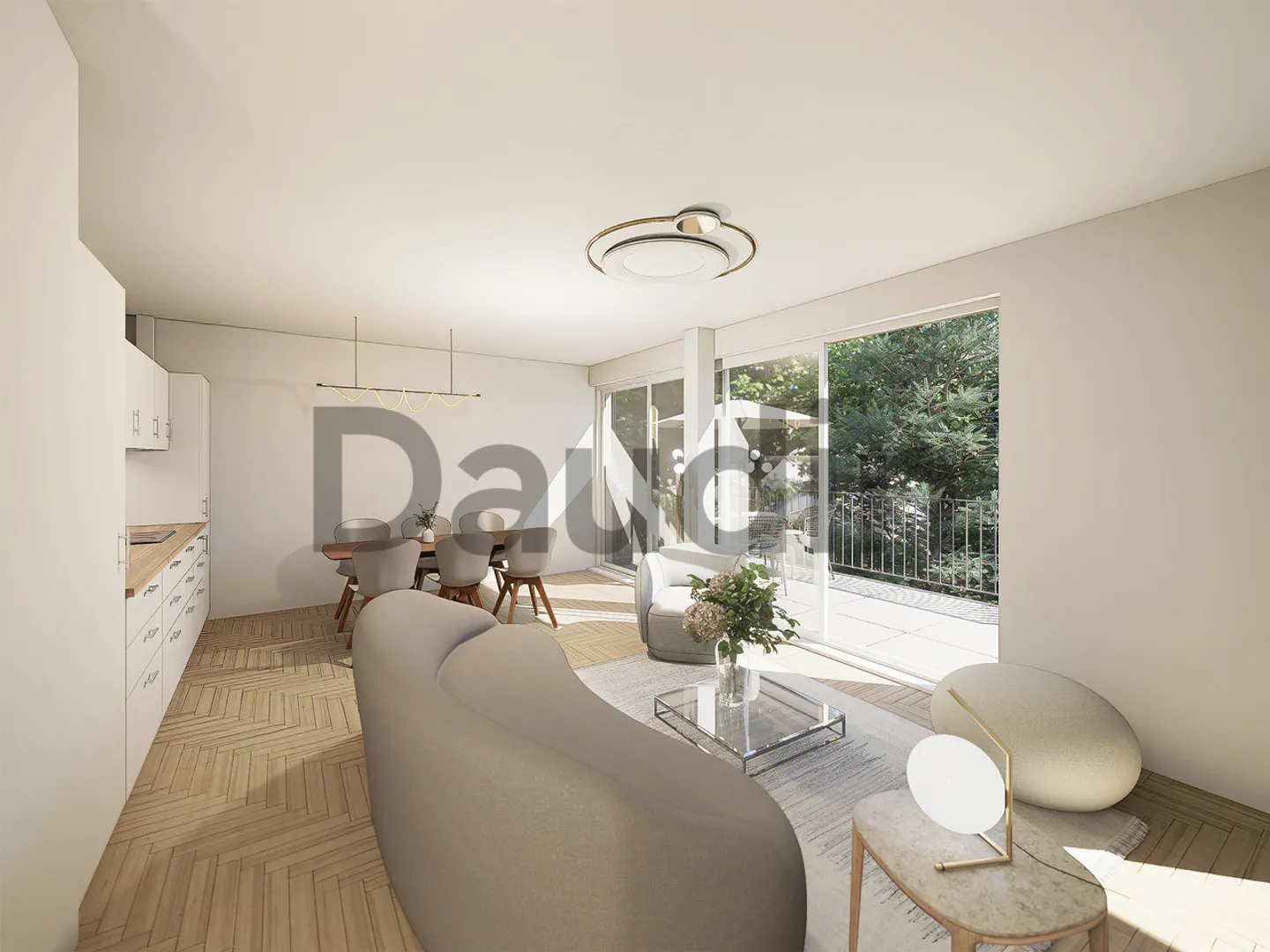 THPE-Wohnung nach Plan mit privatem Garten - Foto 3 von 3