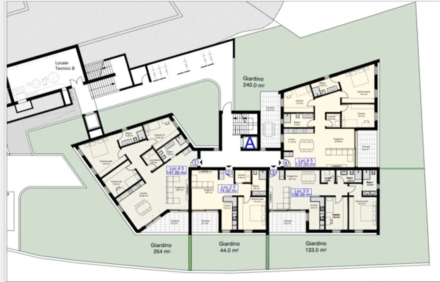 4.5-room apartment with garden - Photo 10 of 12