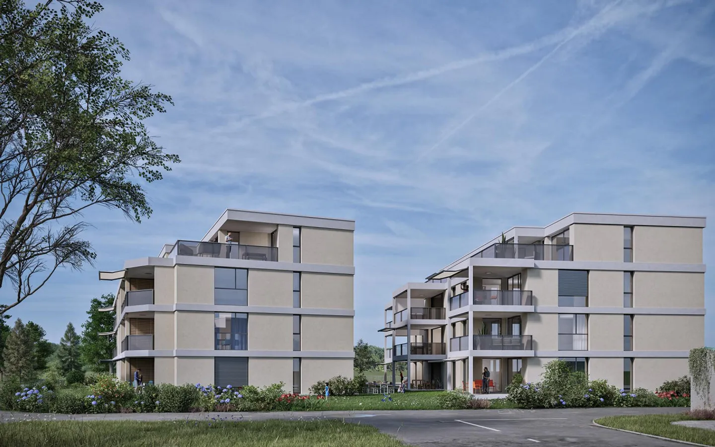 Nuovo appartamento di 4.5 locali al piano terra, 1° e 2° piano - Foto 12 di 12
