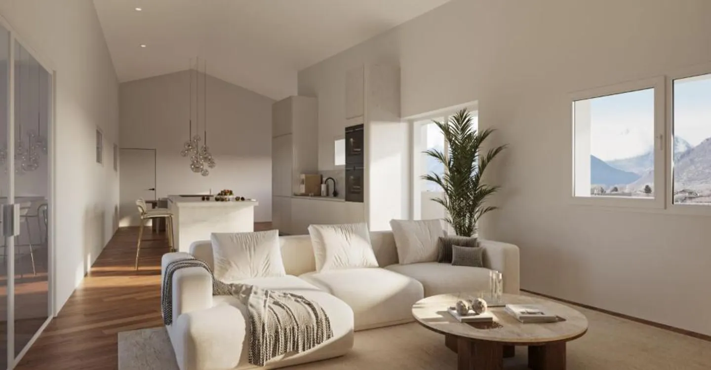 Attico di 5.5 stanze - Residenza "La Grappe d'Or" - Foto 3 di 8