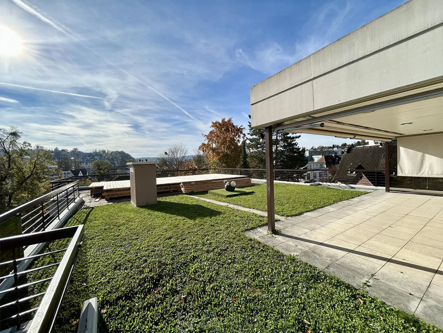 Attico 120m2 - Terrazza 295m2 - Maisonette - Lavatrice - Foto 3 di 11