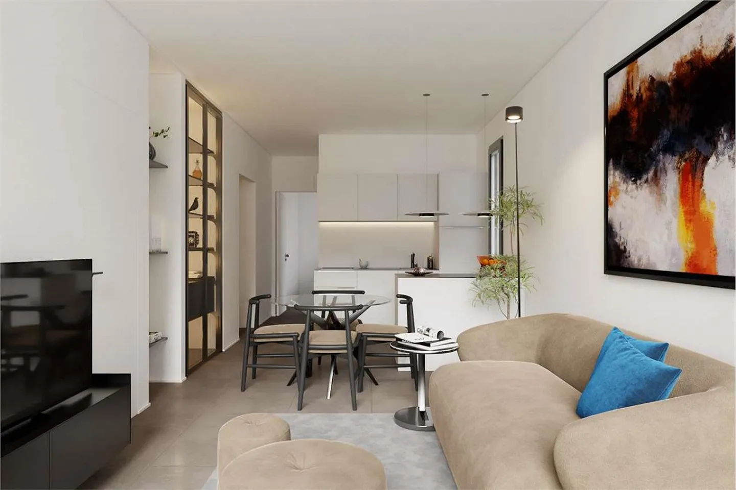 Luminoso appartamento di 2,5 stanze in una nuova residenza - Foto 1 di 6